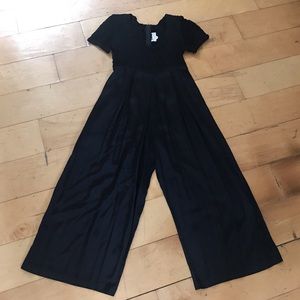 VTG 90s Jumper Wide Leg Empire Waist - Petite S